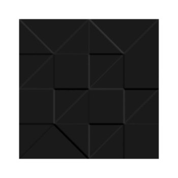 Piso Spritz black Vitromex 20.1X20.1 cm