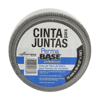 Cinta Fibra Vidrio Autoadhesiva Panel Rey 7.50 cm 3 pulg x 45 m