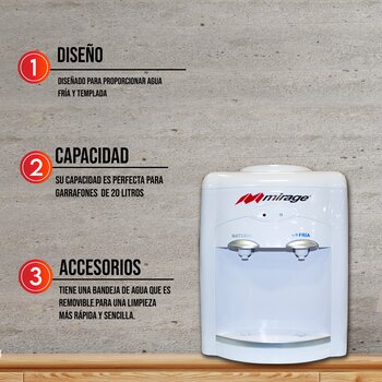 Despachador De Agua 20 Litros Mirage Disx05