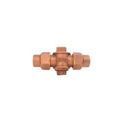 Válvula de Banqueta Cobre a cobre 13 mm 1/2 Pulgada Rugo