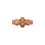 Válvula de Banqueta Cobre a cobre 13 mm 1/2 Pulgada Rugo