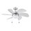 Ventilador de techo tramontana 30 pulgadas plata con luz