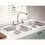 Fregadero M11019 Empotrar Marca Eb Técnica 84 X 48 cm 2 Tinas