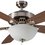 Ventilador de Cielo Tornado CoolFan Níquel 52 Pulgadas