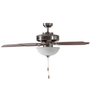 Ventilador de Cielo Tornado CoolFan Níquel 52 Pulgadas