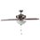 Ventilador de Cielo Tornado CoolFan Níquel 52 Pulgadas