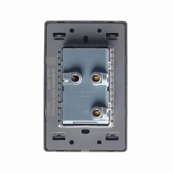 Placa 3 Módulos Contacto Doble Lucek BP06MP