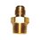 Niple Terminal Bronce Gas 5/16 x 3/8 pulg