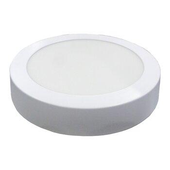 Luminario led sobreponer techo 6 pulgadas 12 W drum