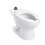 Taza Para Baño de fluxómetro Alargada Helvex TZF NAO
