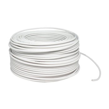 Cable Eléctrico Blanco Rollo de 100 M Calibre 10 THW-LS