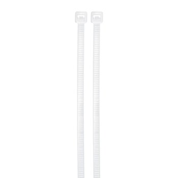 Cincho Plástico Volteck Transparente 20 cm