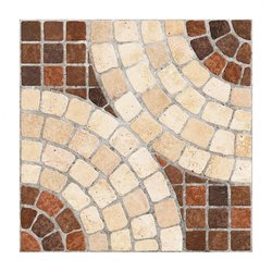 Piso Geométrico Strada Terra Tipo Piedra Vitromex 45x45 cm