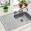 Tarja Fregadero M101 marca Eb Técnica 80x52 cm Acero Inoxidable