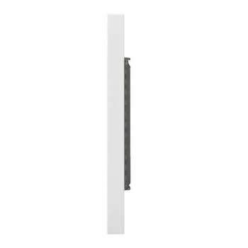 Placa Ciega Lucek Flat Blanco
