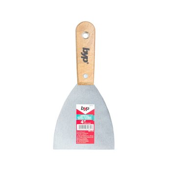 Espátula Byp Mango Madera Flexible 4 pulg