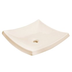 Lavabo Marfil Sobreponer Helvex Cuadrado LV TRAZZO M