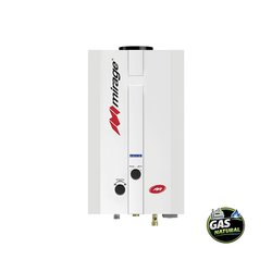 Calentador Paso Mirage 6 L Gas Natural y Kit de Instalación