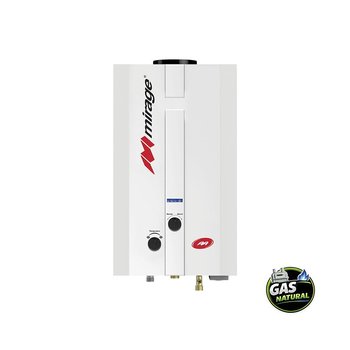 Calentador Paso Mirage 6 L Gas Natural y Kit de Instalación