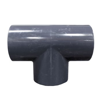 TEE PVC HID CEM 050 MM 2 CED 80