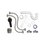Kit Profesional de Instalación para Lavabo Coflex