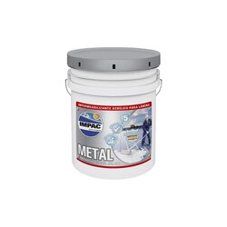 Impermeabilizante Acrílico Para Lamina Impac Metal Blanco 19 L
