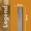 Piso Legend Greige Daltile 20 x 120 cm Rectificado