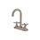 Llave Mezcladora 4" Para Lavabo Tipo Bar Rugo Manerales Cruceta