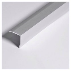 Uniperfil ángulo 16 mm x 2..5 ml plata mate