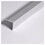 Uniperfil ángulo 16 mm x 2..5 ml plata mate