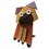 Figura decorativa mascota Pug 29 cm
