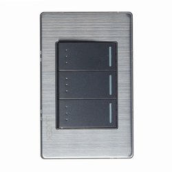 Placa 3 Apagadores Lucek BP10MA