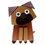 Figura decorativa mascota Pug 29 cm