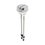 Botón Cromado de Descarga Dual Para WC 48 mm Fluidmaster