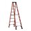 Escalera Tijera Fibra Vidrio Cuprum 7 Peldaños 2.44 m