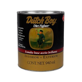 Esmalte Alquídalico Brillante Blanco Dutch Boy Dirt Fighter 1 L