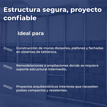 Poste Viga Panel Rey Calibre 20 4.10X3.05 M