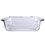 Molde rectangular vidrio 20.32 cm