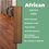 Piso African Walnut Natural Daltile 20 x 90 cm