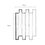 Muro Infinity Daltile 34 x 45 cm Gray GIN1