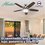 Ventilador Builder Deluxe 52 pulg Niquel cepillado Hunter