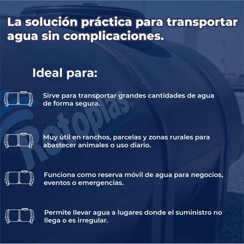 Tanque Nodriza Negro 5000 L Rotoplas Estándar