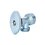 Llave Angular Urrea Cromada ½ x ½ pulg