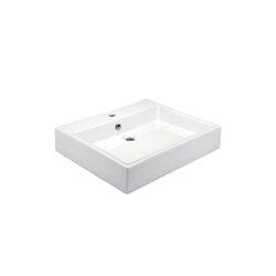 Lavabo de Sobreponer Helvex con una perforación y con rebosadero
