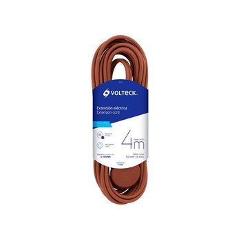 Extensión Eléctrica Doméstica Café Volteck 6 m