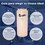 Tinaco vertical beige 500 lts c/herrajes y filtro 0.68x0.68x1.53