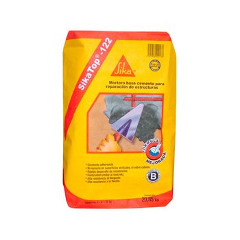 Mortero Reparador Estructural Sikatop 122 30 kg