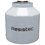 TINACO BICAPA GRIS ROTOPLAS 1100 LTS 1.10X1.40M