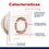 Extractor para baño/cocina Estévez Ultra Delgado 6 pulg Blanco