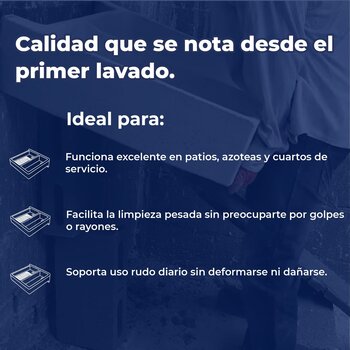 Lavadero de Granito Grande 81 × 76 cm Ideal para Hogar